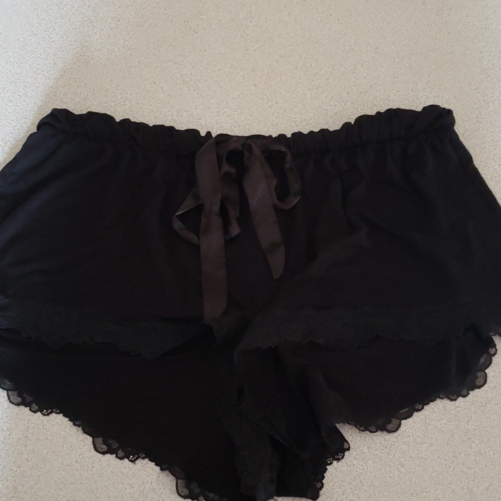 Torrid black sleep shorts